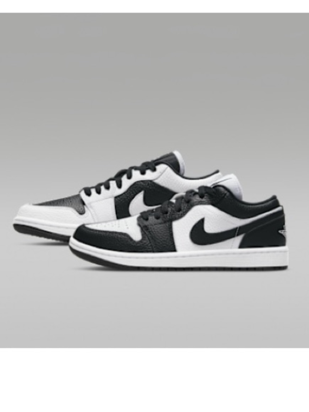 Jordan Air 1 Low SE Womens Men’s White/Black Sneakers